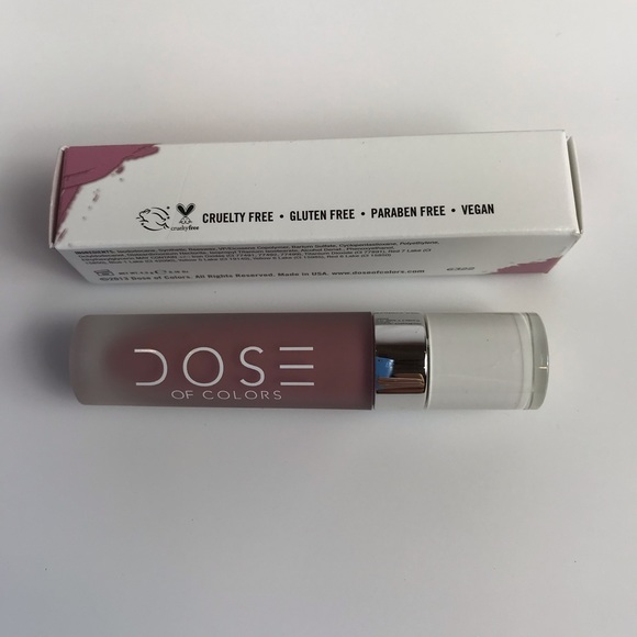 Dose of Colors Liquid Matte Lipstick (Rosebud) NEW - Picture 3 of 5